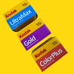 3 x Kodak 35mm Colour Film Bundle Pack