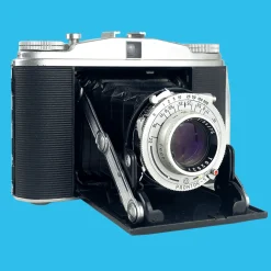 AFGA Isolette II 6X6 Medium Format Folding Film Camera With 75mm F3.5 Lens.