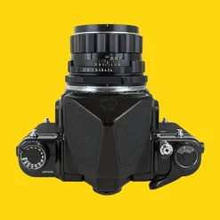 Asahi Pentax 67 MLU With 105mm F2.4 Takumar lens. 6X7 Medium Format Film Camera