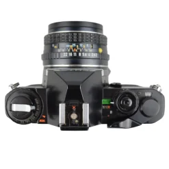 Asahi Pentax MV1 with SMC Pentax-M 50mm f2 Prime Lens