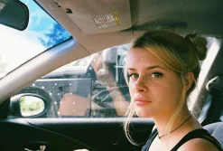 Blue Underwater Focus Free 35mm Point and Shoot Film Camera Reusable