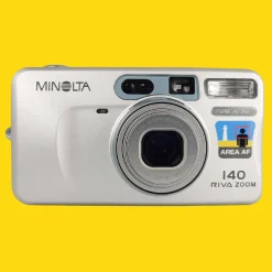 BRAND NEW - Minolta Riva Zoom 140 35mm Film Camera Point and Shoot