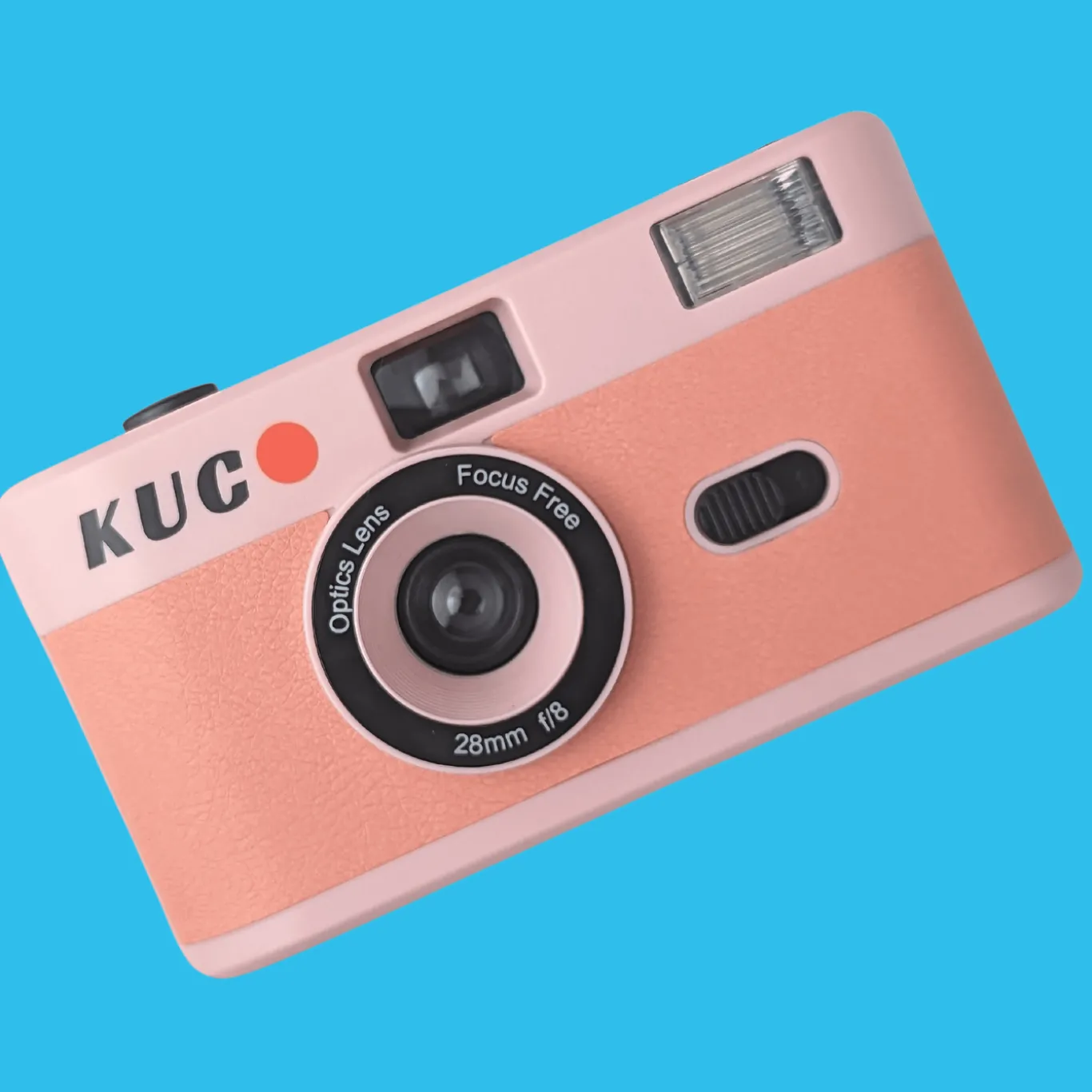 Brand New KUGO 35mm Film Camera Reusable Point And Shoot - Pink