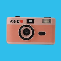 Brand New KUGO 35mm Film Camera Reusable Point And Shoot - Pink