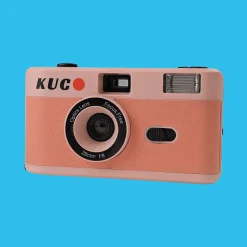 Brand New KUGO 35mm Film Camera Reusable Point And Shoot - Pink