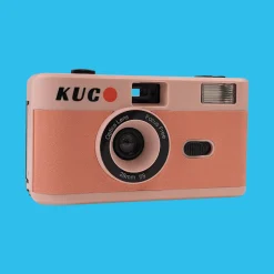 Brand New KUGO 35mm Film Camera Reusable Point And Shoot - Pink