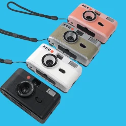 Brand New KUGO 35mm Film Camera Reusable Point And Shoot - White