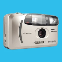 BRAND NEW-Minolta AF50 Big Finder 35mm Film Camera Point and Shoot