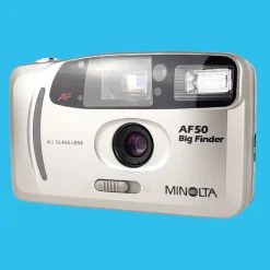 BRAND NEW-Minolta AF50 Big Finder 35mm Film Camera Point and Shoot