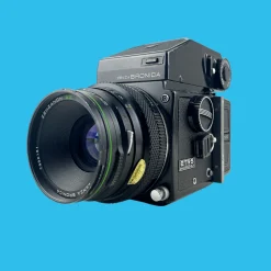 Bronica ETRS With AE II Prism and 75mm F2.8 Lens. 6X4.5 Medium Format Film Camera