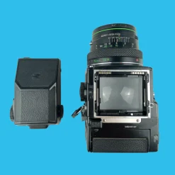 Bronica ETRS With AE II Prism and 75mm F2.8 Lens. 6X4.5 Medium Format Film Camera