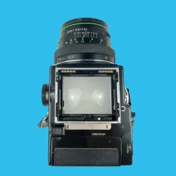 Bronica ETRS With AE II Prism and 75mm F2.8 Lens. 6X4.5 Medium Format Film Camera