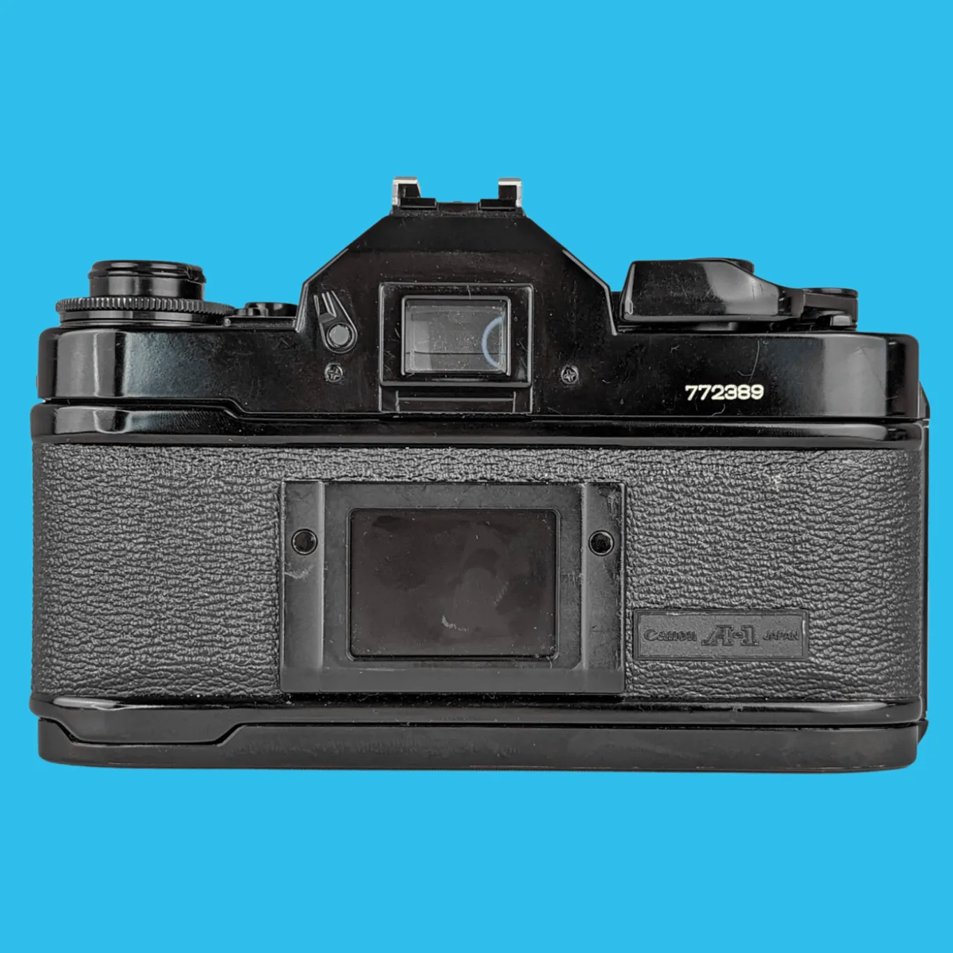 Canon A-1 Vintage SLR 35mm Film Camera with f/1.8 50mm Prime Lens