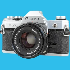 Canon AE-1 35mm SLR Film Camera with Canon Prime Lens