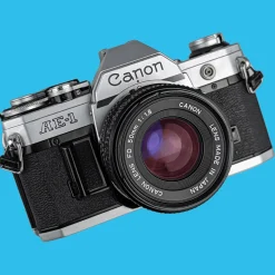 Canon AE-1 35mm SLR Film Camera with Canon Prime Lens