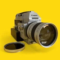 Canon Auto Zoom 814 Super 8 Vintage Cine Camera