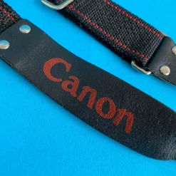Canon Black & Red SLR Camera Strap