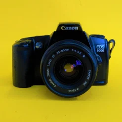 Canon EOS 3000 35mm SLR Film Camera with Canon Prime Lens
