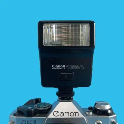 Canon SpeedLite 166A External Flash Unit for 35mm Film Camera