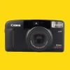 Canon Sure Prima Super 115 Black 35mm Film Camera Point and Shoot