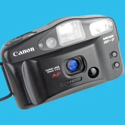 Canon Sure Shot AF-7 With Buttons 35mm Film Camera Point and Shoot