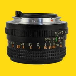 Chinon Auto 50mm f/1.7 Multi Coated Camera Lens