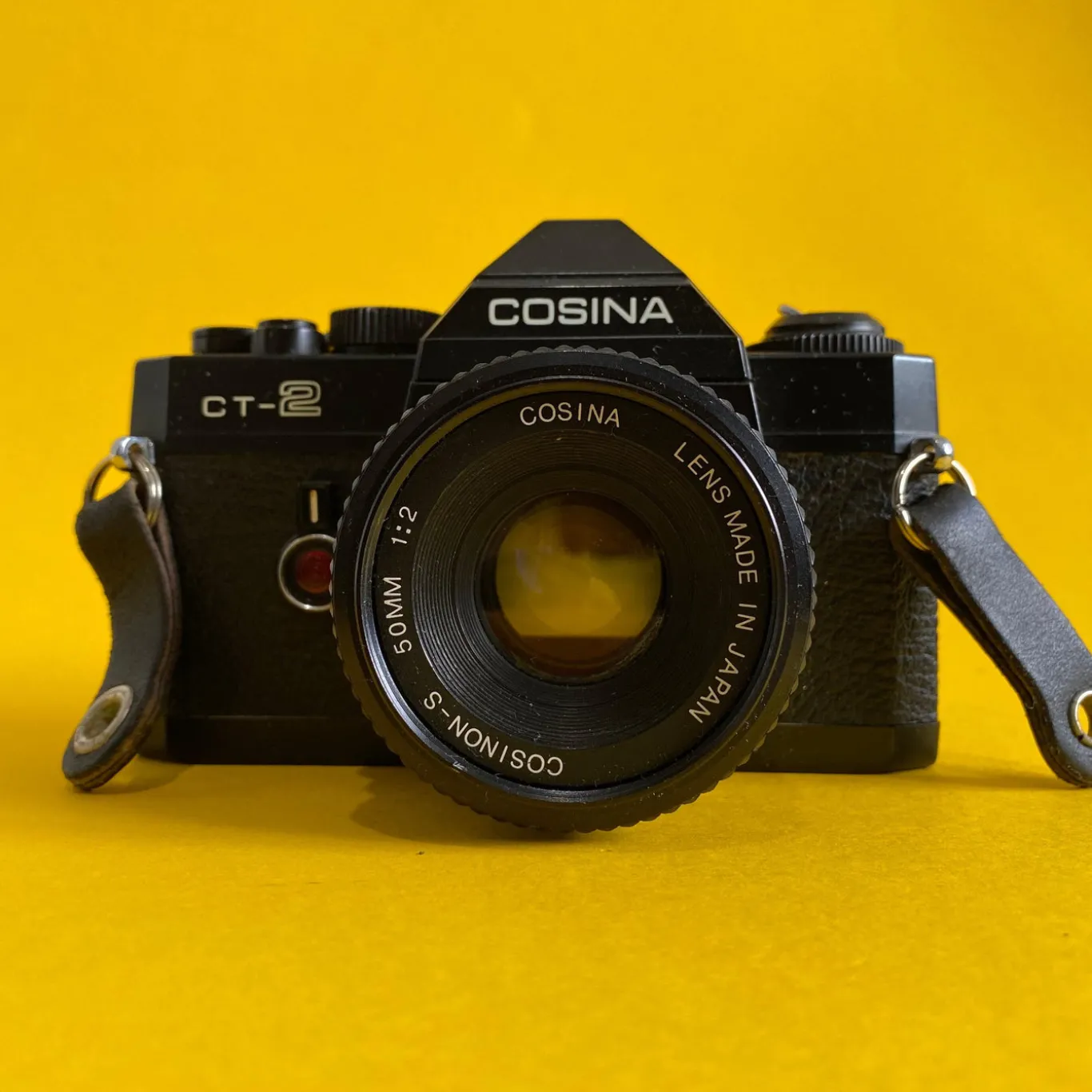 Cosina CT-2 Vintage SLR 35mm Film Camera with f/1.8 50mm Prime Lens