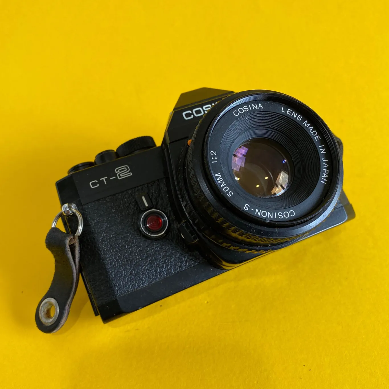 Cosina CT-2 Vintage SLR 35mm Film Camera with f/1.8 50mm Prime Lens