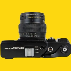 Fujica GW690 (Texas Leica) With 90mm F3.5 lens. 6X9 Medium Format Film Camera.