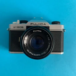 Fujica ST605 35mm SLR Film Camera w/ Prime Lens