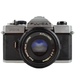 Fujica STX-1 with X-Fujinon 55mm f2.2 Prime Lens