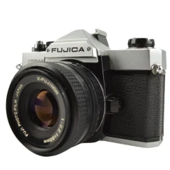 Fujica STX-1 with X-Fujinon 55mm f2.2 Prime Lens
