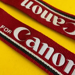 Genuine Canon Red SLR Camera Strap