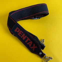 Genuine Pentax Black & Red SLR Camera Strap