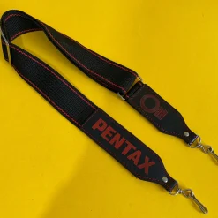 Genuine Pentax Black & Red SLR Camera Strap