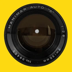 Hanimar Auto S Prime 135mm f/2.8 Camera Lens