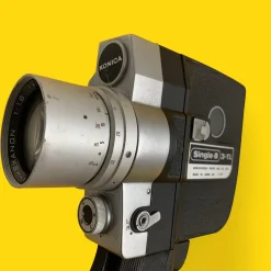Konica Single 8 8mm 3-TL Movie Cine Camera