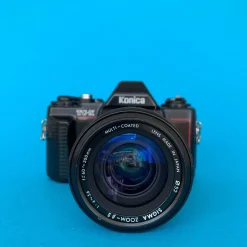 Konica TG-X 35mm SLR Film Camera w/ 60mm - 200mm Zoom Lens
