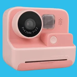 Koool Family Pink Digital Instant Camera - Thermal Printing Camera