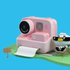 Koool Family Pink Digital Instant Camera - Thermal Printing Camera