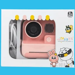 Koool Family Pink Digital Instant Camera - Thermal Printing Camera