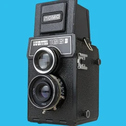 Lubitel 166B With 75mm F4.5 Lens. TLR 6X6 Medium Format Film Camera.