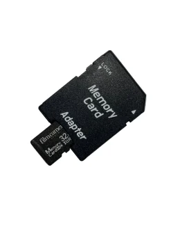 Memory Card including 32GB MicroSD Card With SD Card Adapter.
