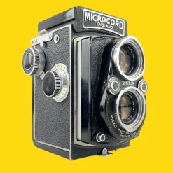 MicroCord England With 77mm F3.5 Lens. TLR 6X6 Medium Format Film Camera.