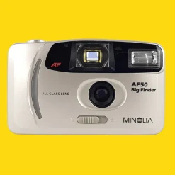 Minolta AF50 Big Finder 35mm Film Camera Point and Shoot