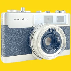 Minolta AL-F 35mm Film Camera Point and Shoot Rangefinder
