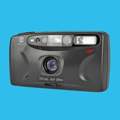 Minolta Riva AF35C 35mm Film Camera Point and Shoot