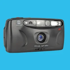 Minolta Riva AF35C 35mm Film Camera Point and Shoot
