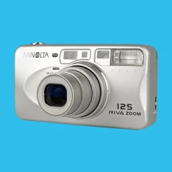 Minolta Riva Zoom 125 35mm Film Camera Point and Shoot