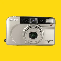 Minolta Riva Zoom 90 35mm Film Camera Point and Shoot